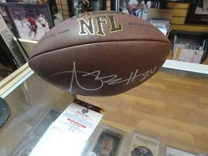 Antonio Brown Autographed Football Pittsburgh Steelers GA