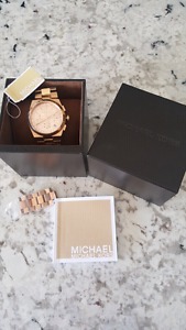 Authentic Rose Gold Micheal Kors Watch