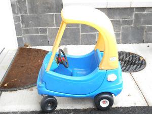 BLUE Little Tykes Cozy Coupe - never to early to think of