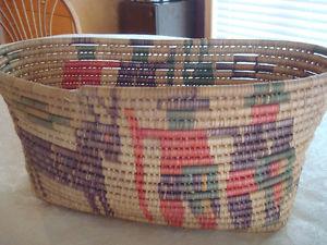 Basket with Southwestern Design