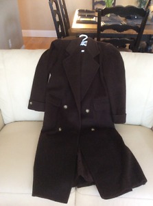 Beautiful brown wool coat size 8