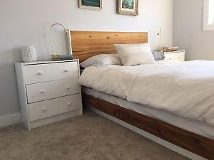 Bed frame and bed