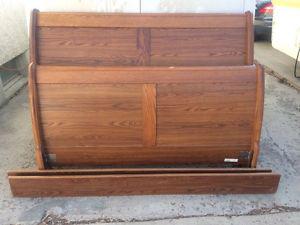 Bed frame, very good condition, wood