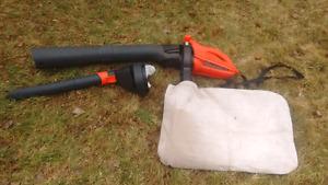 Black & Decker leaf blower / vacuum