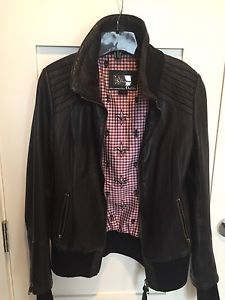 Black Mackage Leather Jacket