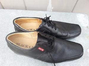 Black and Fine men's shoes