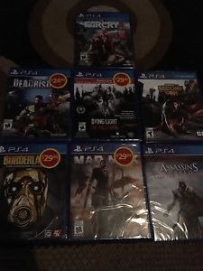 Brand new ps4 games *unopened*