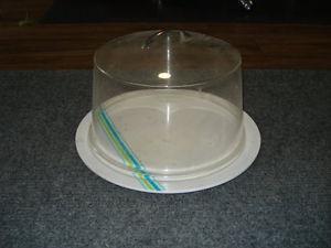 COMMERCIAL CAKE/PASTRY LID WITH DISPLAY PLATE