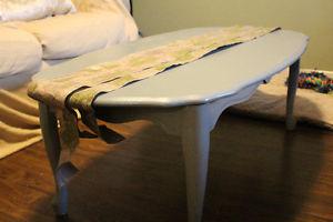 Gray Paint Coffee Table