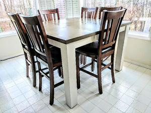 Kitchen table with 6 chairs 600 obo