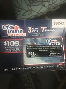 Lake Louise plus card