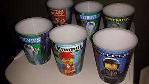 Lego Movie McDonald's collectible cups