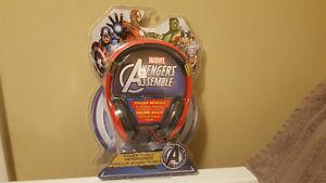 Marvel Avengers Power Tunes Headphones - Unopened