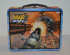 Max Steel 3D Fighter Pilot Metal Lunchbox, Tin Box Co