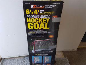 Metal Folding Hockey Goal