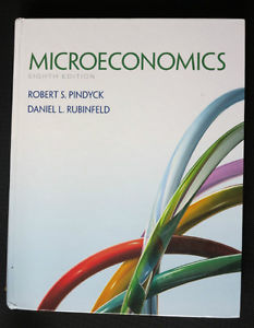 *** Microeconomics 8th ed by Robert Pindyck and Daniel