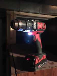 Milwaukee Cordless Drill and 1.5amp Battery