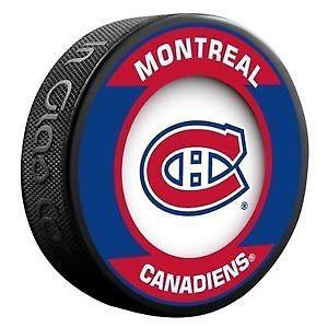 Montreal Canadiens Retro Style Hockey Puck (New)