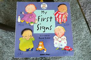 "My First Signs" Baby Signing Board Book