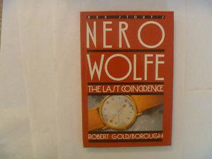 NERO WOLFE HC By Robert Goldsborough - The Last Coincidence