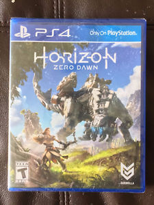 New PS4 Horizon Zero Dawn