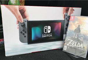 New unopen Nintendo Switch with receipt