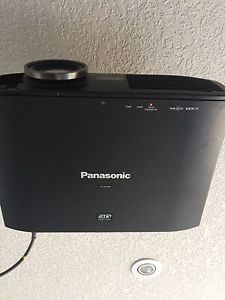 Panasonic Projector, speakers, and receiver