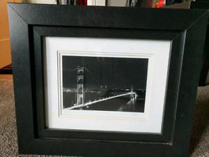 Picture frame of a bridge