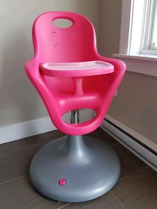 Pink Boon flair high chair