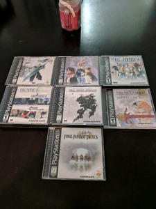 Ps1 final fantasy black label collection.