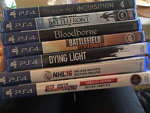 Ps4 games $15 each or take 3 for $40 or $100 for all