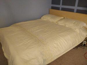 Queen Bed & mattress - Moving Sale!!