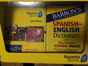 Rosetta Stone Latin America Spanish Levels 1-5 Full CD