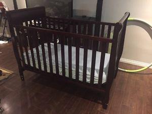 Sarah Graco Crib comes with water proof mattress $100