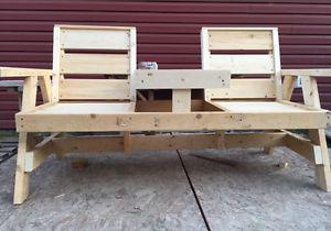 Seater Solid wood bench