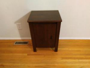 Small nightstand cabinet 