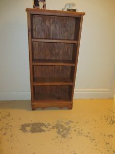 Small pine bookcase