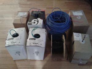 Spools of electronic cables and Wires