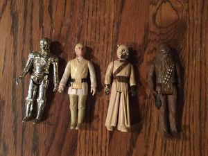 Star Wars figurines dated 