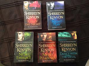 The Dark Hunter Novels by Sherrilyn Kenyon - boxed set of 5