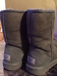 UGGS Grey, Size 6. Authentic. Comes with Box.
