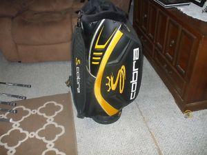 Used Left Hand Cobra clubs and bag