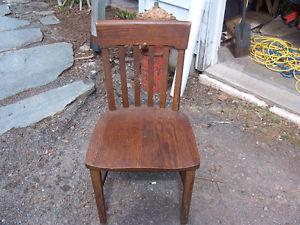 Vintage Hardwood Chair