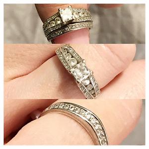 Wanted: Princess cut white gold engagement ring & diamond