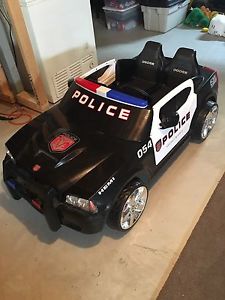 Wanted: Ride-on police car