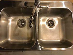 Wanted: Stainless double sink with tap!