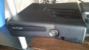 Xbox with accessories
