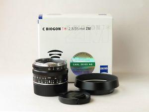 Zeiss ZM 35mm f2.8 C Biogon Leica M Mount
