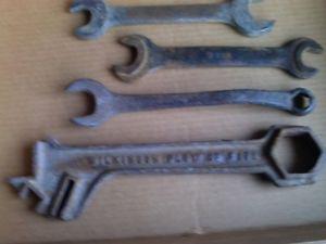 antique wrenches