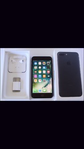 iPhone 7 Plus 128gb Unlocked Matt Black, Brand new $